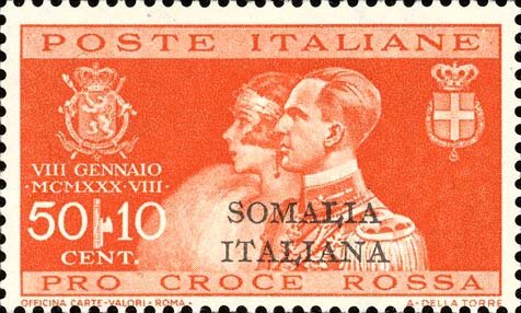 Royal Wedding of Prince Umberto II and Princess Marie-José - 60 centesimo