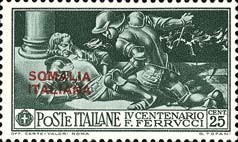 The Death of Francesco Ferrucci - 25 centesimo