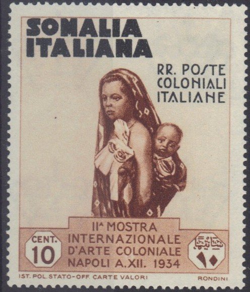 Somali Mother and Child - 10 centesimo