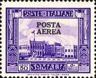 The Government Palace at Mogadishu - 50 centesimo