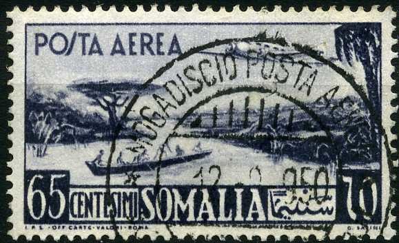 Development of civil aviation and air mail communications  - 65 centesimo