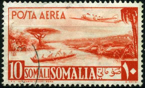 Development of civil aviation and air mail communications  - 10 somalo