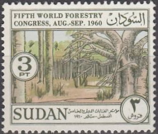 Fifth World Forestry Congress - 3 piastre