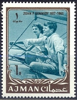 John F. Kennedy - Yachting off Hyannis Port