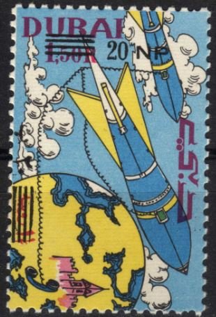 Space Exploration and Global Telecommunications - 20  naye paise