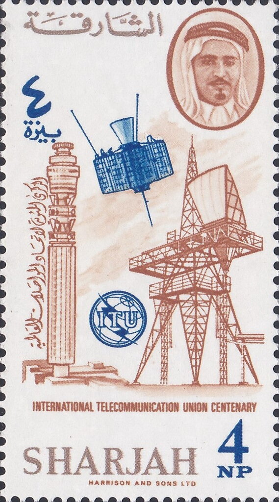 100 Years of the ITU (1965) - 4 naye paise