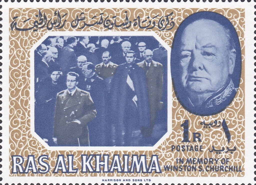 In Memory of Winston S. Churchill - 1 rupee