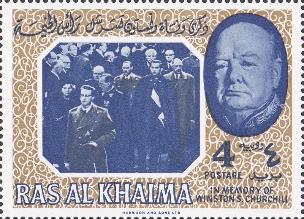 In Memory of Winston S. Churchill - 4 rupee