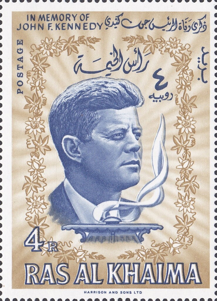 President Kennedy Commemoration - 4 rupee
