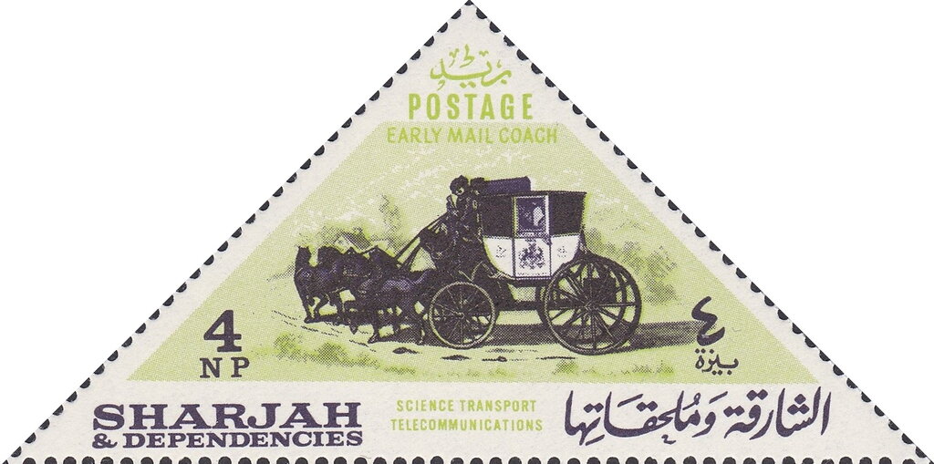 Science, Transport and Telecommunications - Early Mail Coach