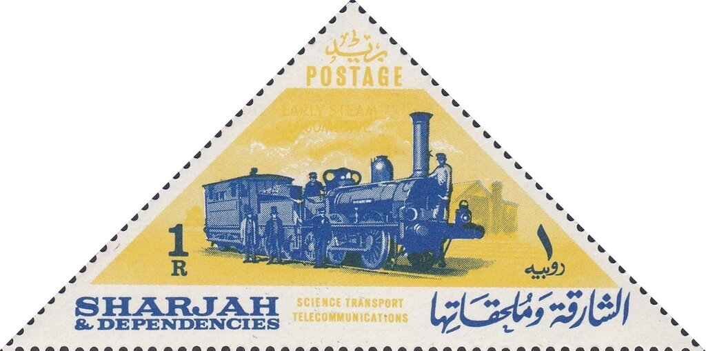 Science, Transport and Telecommunications - Stephenson's Rocket (1829)