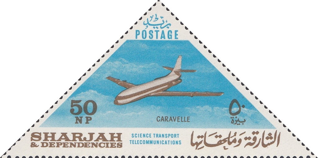Science, Transport and Telecommunications -Sud Aviation Caravelle