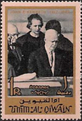 State Funeral of John F. Kennedy - 1 rupee