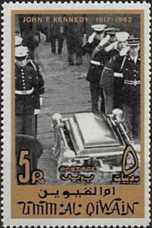 State Funeral of John F. Kennedy - 5 rupee