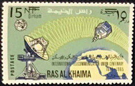 Early Communications Satellite and Radar Technology - 15 naye paise