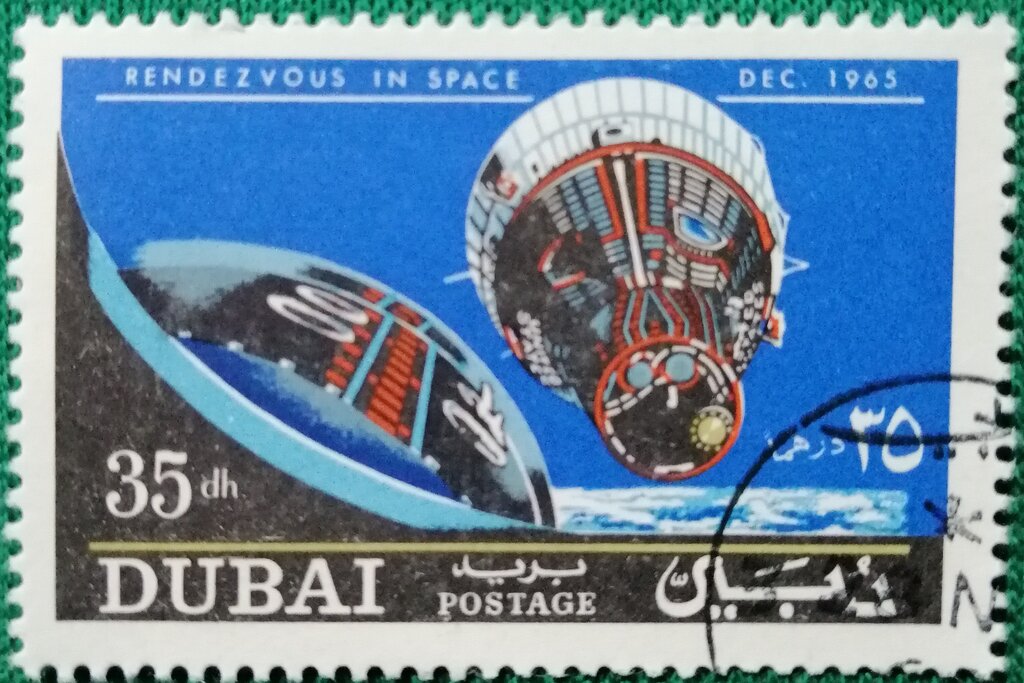 Rendezvous of Gemini 6 and Gemini 7 in Space - 35 dirham