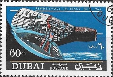Rendezvous of Gemini 6 and Gemini 7 in Space - 60 dirham
