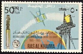 Space Communications and Global Broadcasting - 50 naye paise